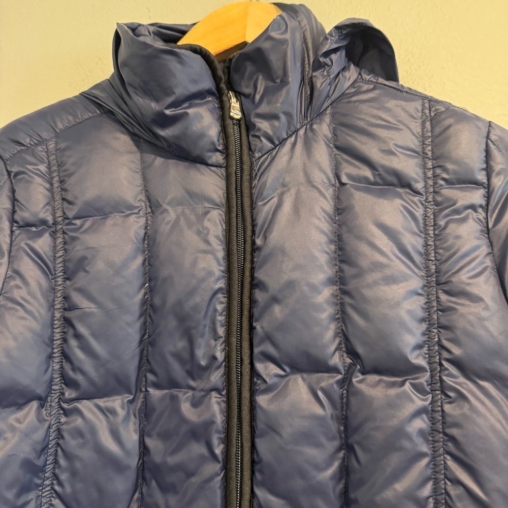 Lauren Ralph Lauren Down Jacket FLAW Hoodie Double Zipper Lightweight Small - Picture 5 of 8
